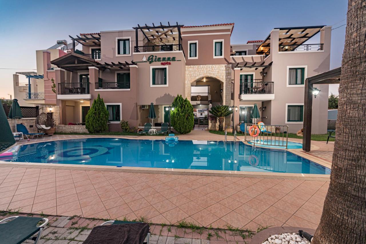 Gianna Apartments Almyrida  Bagian luar foto